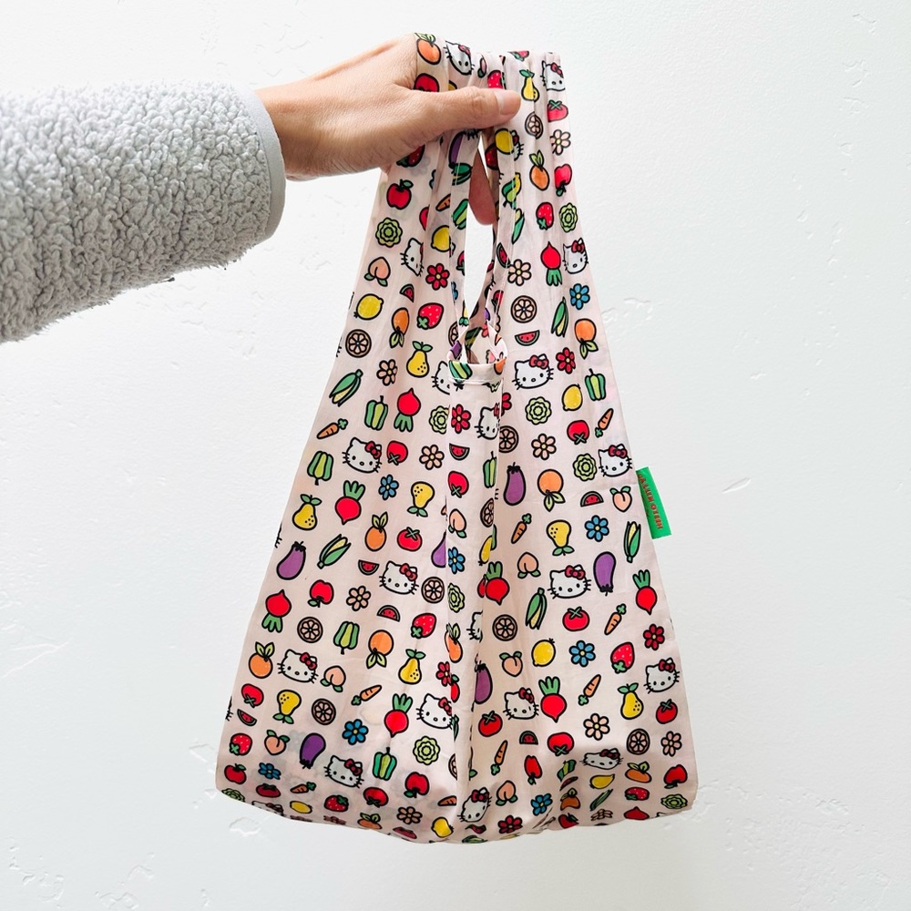 BAGGU BABY Hello Kitty Icons Pink Reusable Tote Bag - Picture 3 of 10